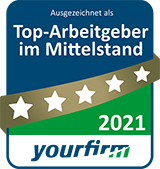 yourfirm Top-Arbeitgeber im Mittelstand