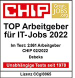 chip TOP Arbeitgeber für IT-Jobs