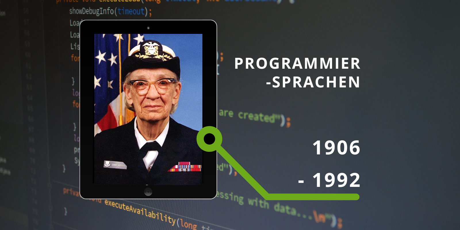 Grace Hopper, Erfinderin des Compilers | get in IT
